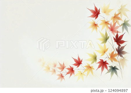 紅葉・もみじ・秋イメージ 124094897