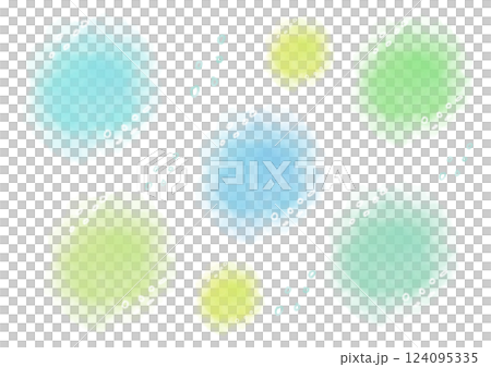 Colorful watercolor texture backgrounds set 124095335