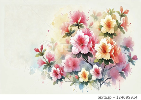 ツツジの花 124095914