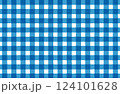 手書き風のシンプルなギンガムチェックの背景素材 124101628