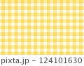 手書き風のシンプルなギンガムチェックの背景素材 124101630