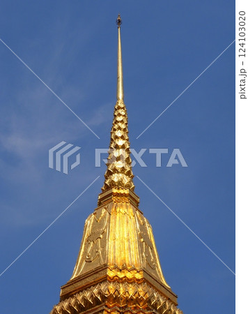 ワット プラケオ 仏塔 124103020