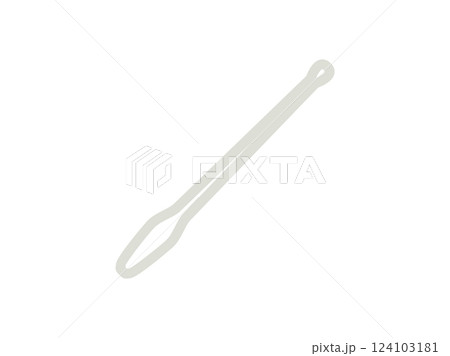 ゴム通しをイメージしたイラスト 124103181