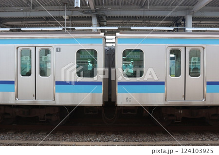 東西線妙典駅に停車中の「E231系800番台」 124103925