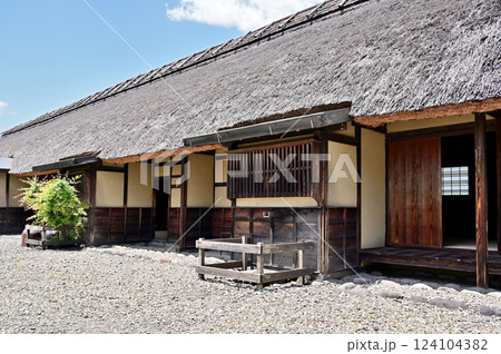 中山道安中宿散歩：旧安中藩武家長屋　安中市安中 124104382