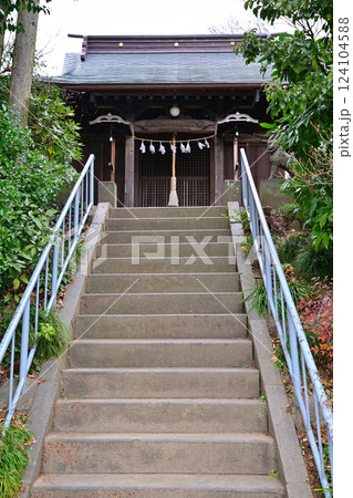 古谷神社　拝殿　川越市 124104588