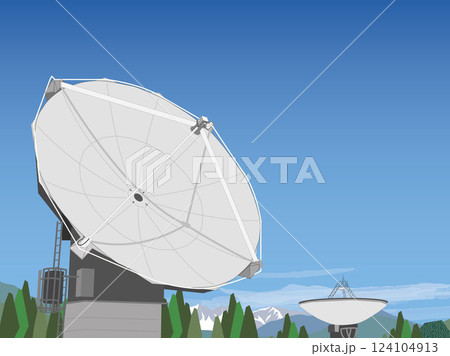 野辺山パラボラアンテナ望遠鏡 124104913