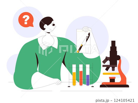 Forensics Technology Vector Illustration Featuring Biometric Access Control and Server Data Recovery with Fingerprint Screening Security System 124105421