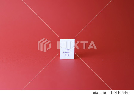 赤背景_製品合成用 124105462