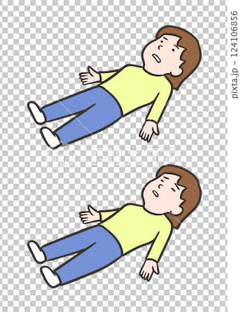 Conscious, unconscious and comatose women 124106856