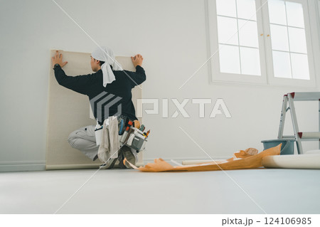 interior finishing 124106985