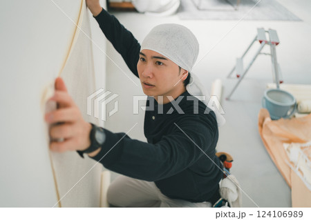 interior finishing interior finishing 124106989