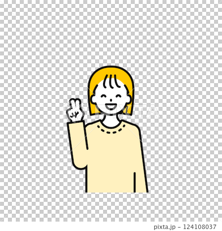 上身pose_簡單休閒服女生04 124108037