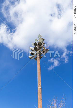 スタジアム照明 124108278