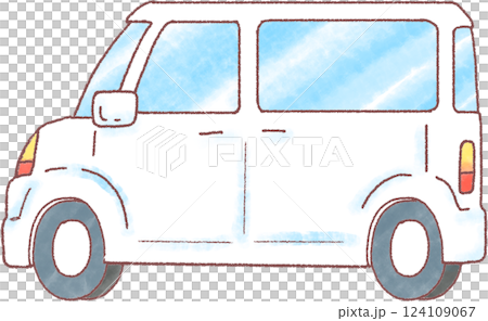 White car 124109067