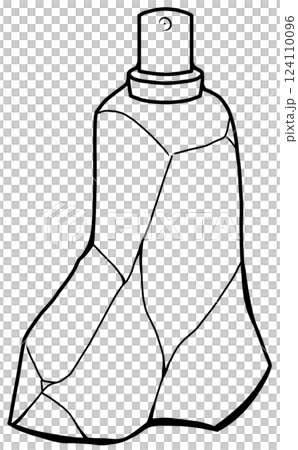 Stone-shaped perfume bottle design 124110096