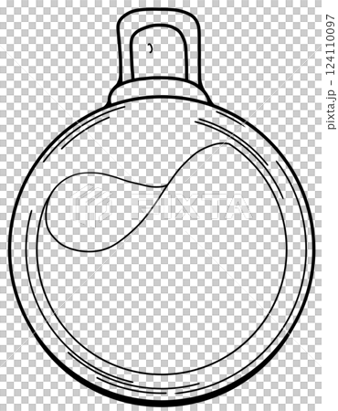 Clear round perfume bottle with a cylindrical spray cap 124110097