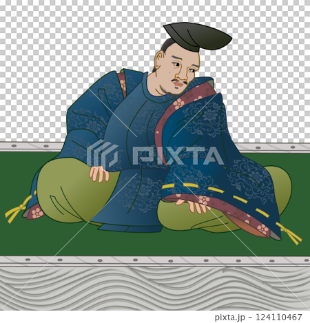 平兼盛のイラスト 平兼盛のイラスト 124110467