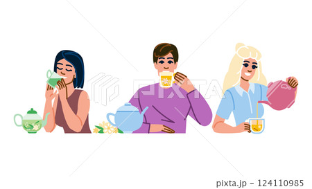 blend herbal tea vector 124110985