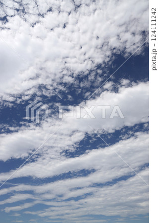 青空と白い雲 124111242
