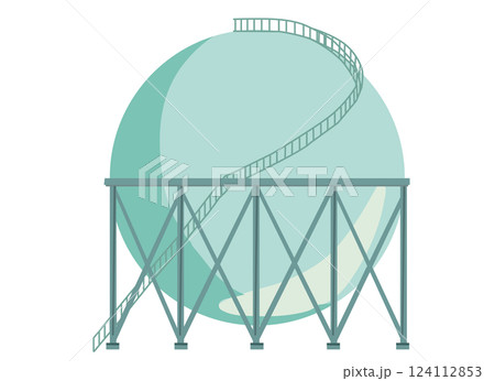 ガスタンク ガスタンク 124112853