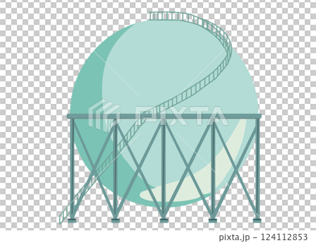 ガスタンク ガスタンク 124112853