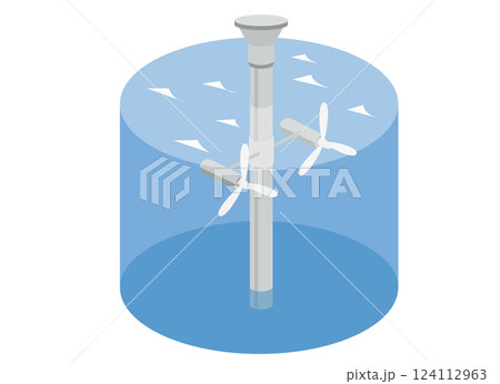 潮力発電 124112963
