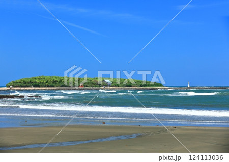 【宮崎県】快晴の青島（鬼の洗濯板） 124113036