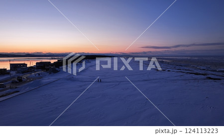北海道サロマ湖周辺の流氷2025年2月24日汽水湖網走周辺夕焼けサンセット drift-ice 北海道サロマ湖周辺の流氷2025年2月24日汽水湖網走周辺夕焼けサンセット drift-ice 124113223