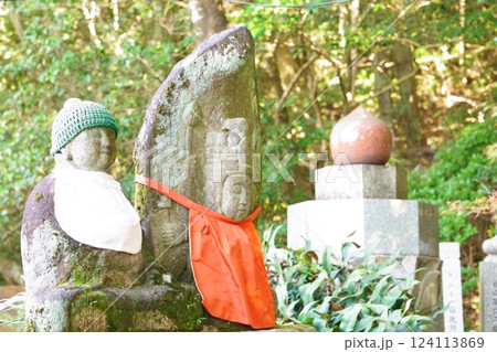 お地蔵様と如意宝珠　継鹿尾観音寂光院 124113869