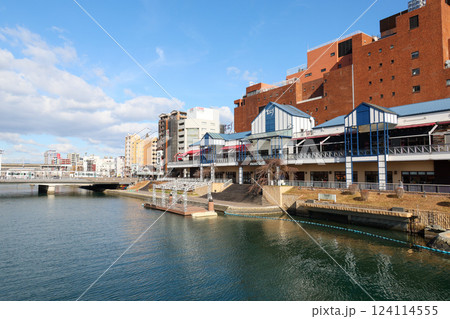 福岡県 北九州市 小倉 紫川沿い 井筒屋 水環境館 小倉北区 福岡県 北九州市 小倉 紫川沿い 井筒屋 水環境館 小倉北区 124114555