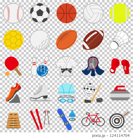 sport icon set 124114704