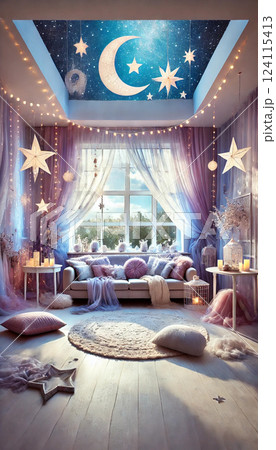 リビング 星 夜空 リビング 星 夜空 124115413