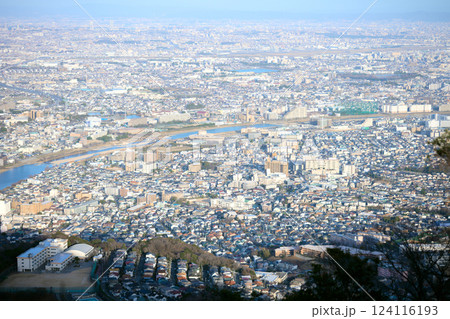 山から見る宝塚の景色 124116193