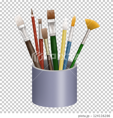 筆立ての筆③ 124116286