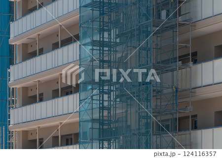 建設中のマンション 建設中のマンション 124116357