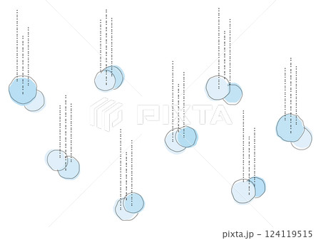 Rain Drops 雨の背景イラスト Rain Drops 雨の背景イラスト 124119515