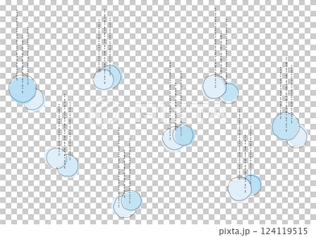 Rain Drops 雨の背景イラスト Rain Drops 雨の背景イラスト 124119515