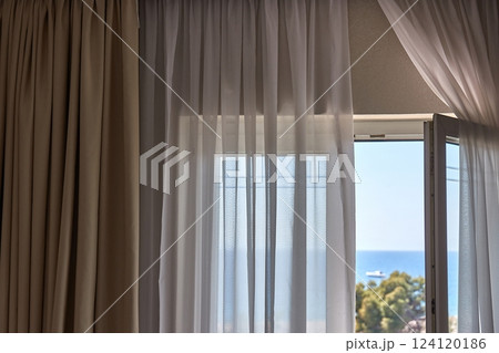 Apartment with sea view, open balcony door Apartment with sea view, open balcony door 124120186