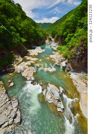 鬼怒川・龍王峡の夏景色 124121230