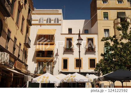 スペイン セビリアの町並 スペイン セビリアの町並 124122592