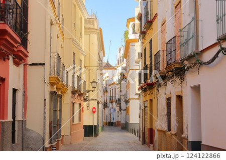 スペイン セビリアの町並 スペイン セビリアの町並 124122866