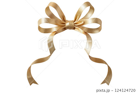 ribbon bow on a transparent background 124124720