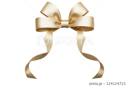 ribbon bow on a transparent background 124124721
