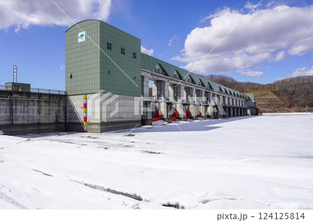 2025年3月末の二風谷ダム 124125814