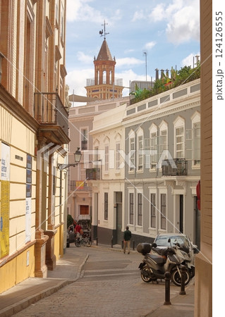 スペイン　セビリアの町並み 124126555