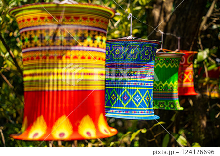 Vietnamese lanterns. Vietnamese lanterns. 124126696