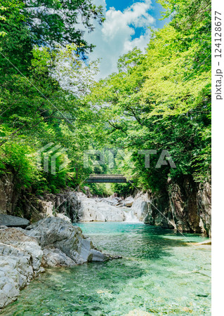 <長野>阿寺渓谷の美しい絶景 -牛ヶ淵- <長野>阿寺渓谷の美しい絶景 -牛ヶ淵- 124128677