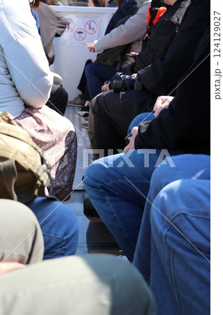 あまてらす鉄道の高千穂駅、トロッコ列車 あまてらす鉄道の高千穂駅、トロッコ列車 124129027