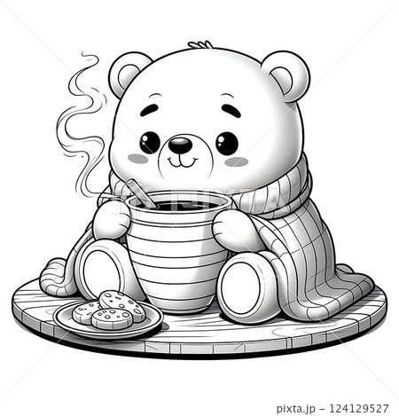 Cartoon bear coloring pages Cartoon bear coloring pages 124129527